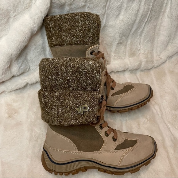 PAJAR WOMEN'S AVA tan winter boot - Picture 8 of 11